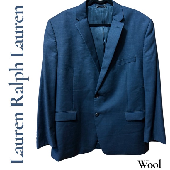 Lauren Ralph Lauren Men's Wool Blazer. Dark blue. 50R. Excellent preowned! - Picture 9 of 14